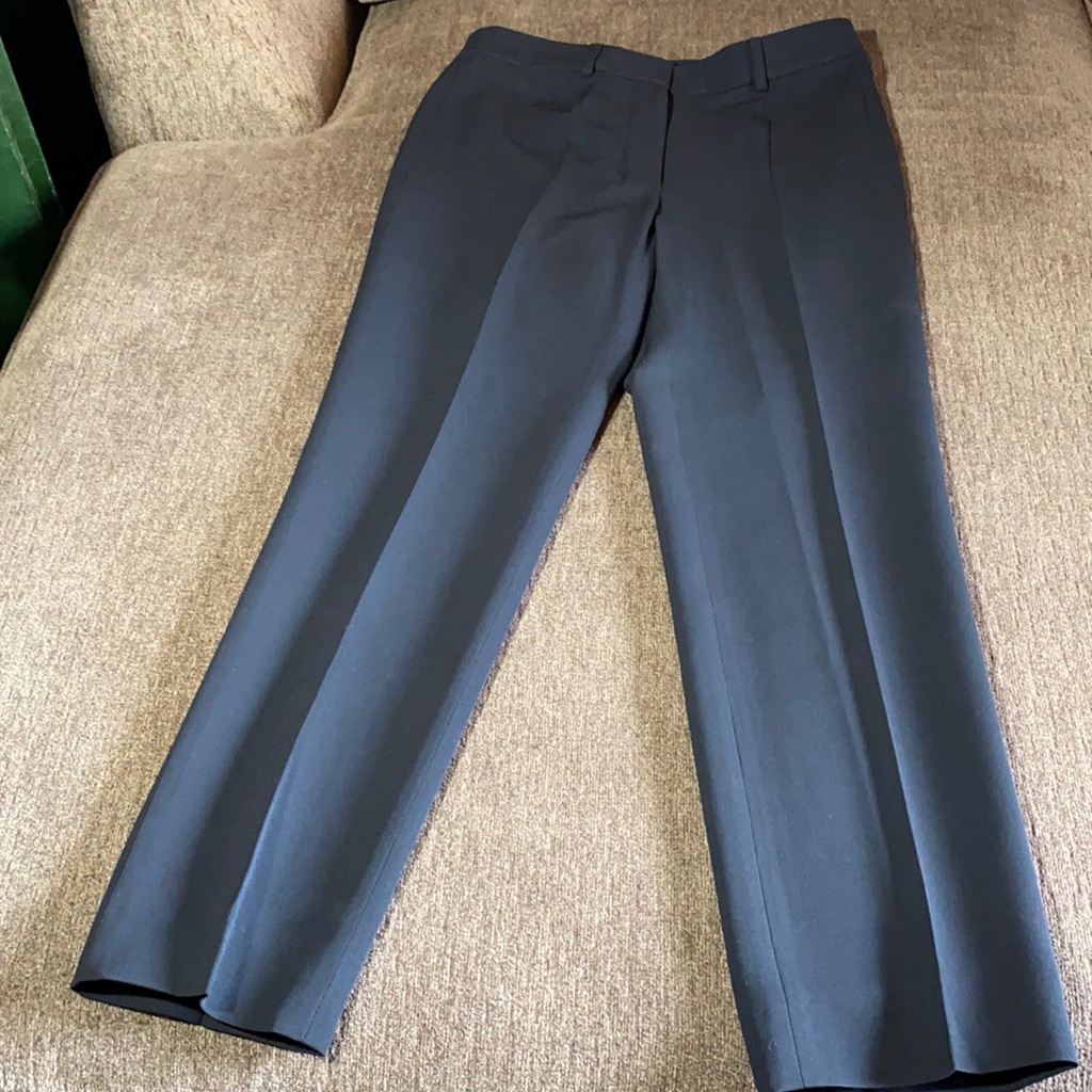 Ysl Yves Saint Laurent Black Pants Slacks
